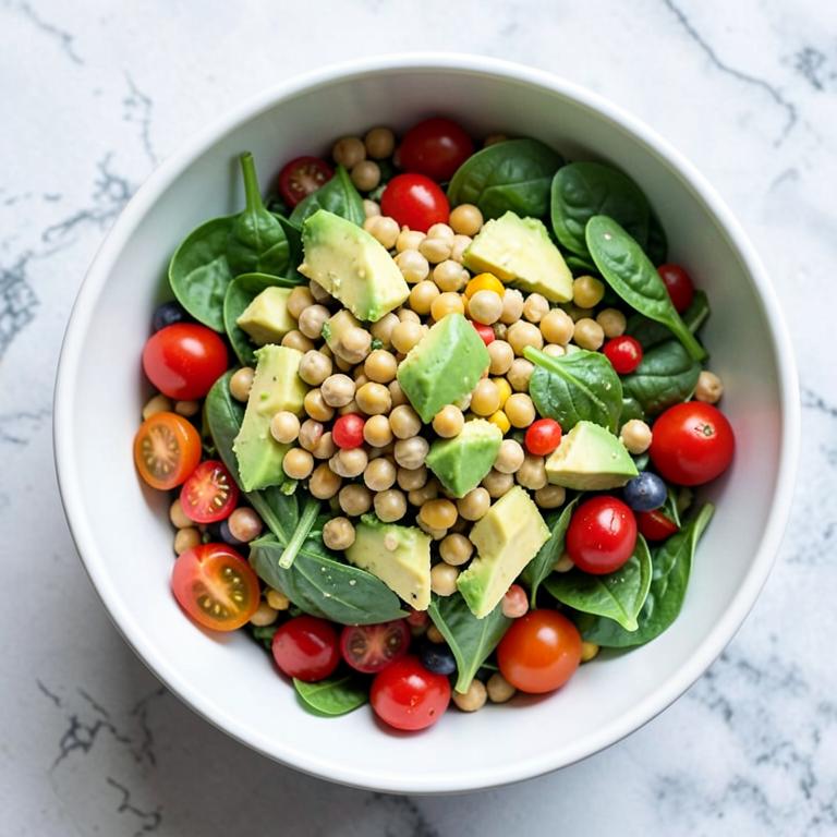 Ensalada de Garbanzo y Aguacate