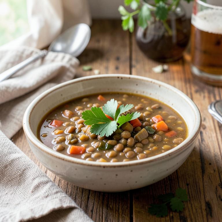 Sopa de Lentejas con Verduras